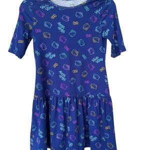 Hello Kitty Girls Dress 10-12 Gently Worn